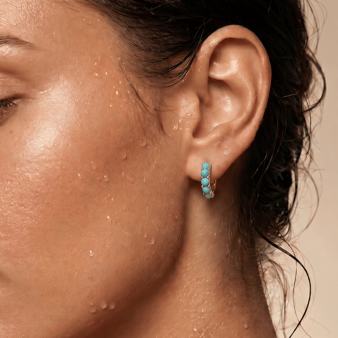 EDEN HOOPS TURQUOISE