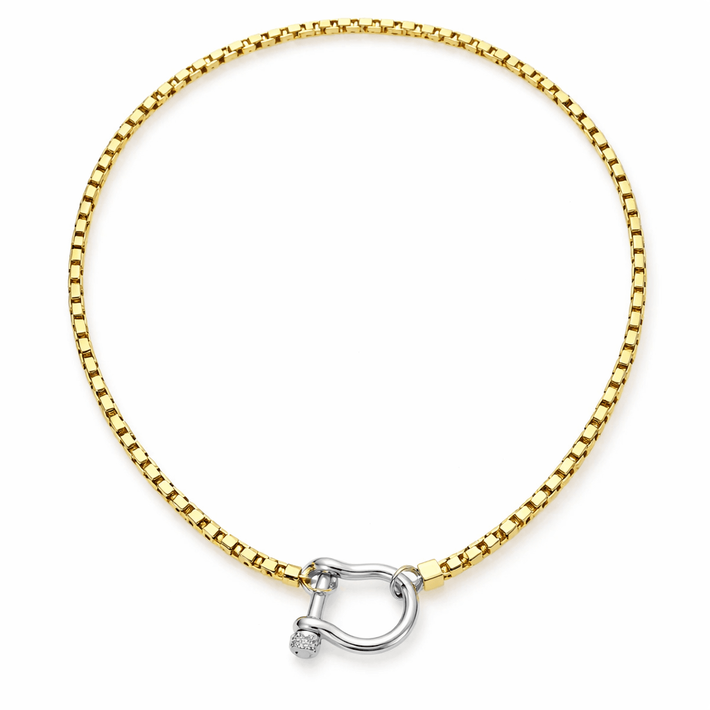 GWEN NECKLACE MIX GOLD