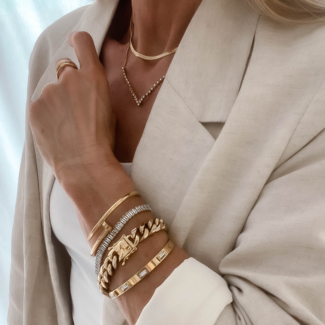 REESE BRACELET 12MM GOLD