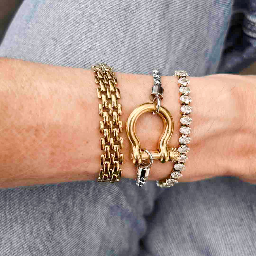 GWEN BRACELET MIX SILVER