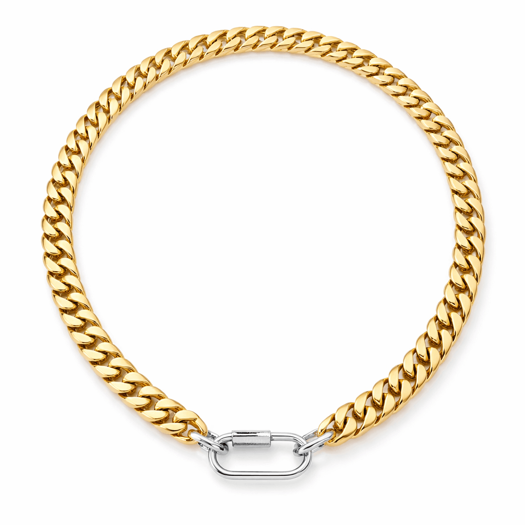 VAIDEN NECKLACE GOLD MIX