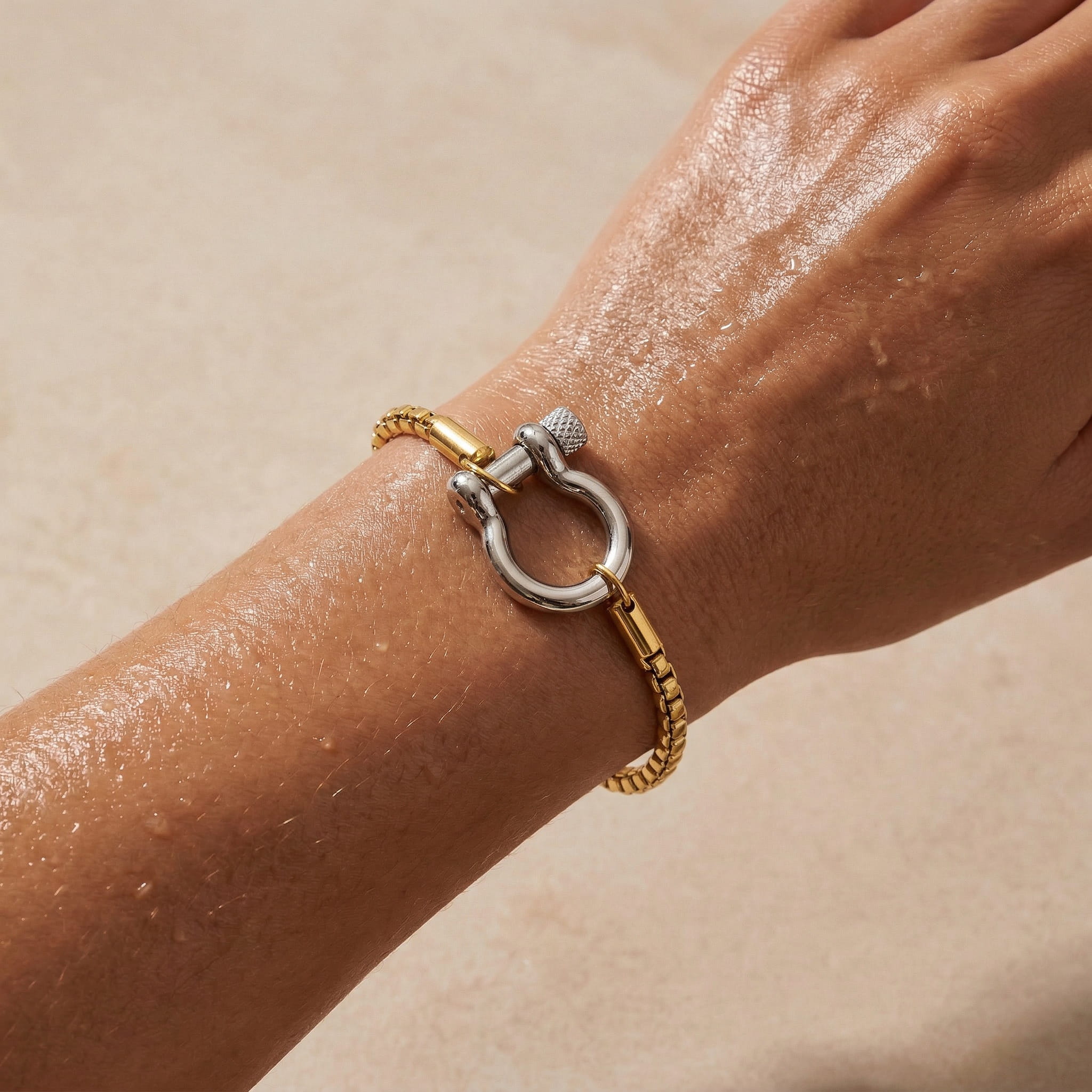 GWEN BRACELET MIX GOLD