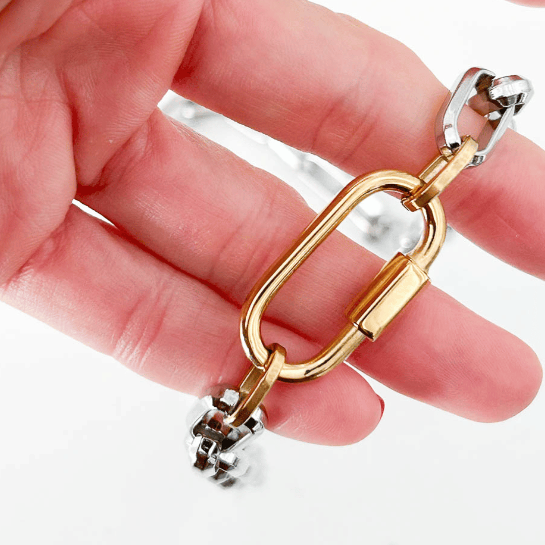 FELIX NECKLACE SILVER MIX