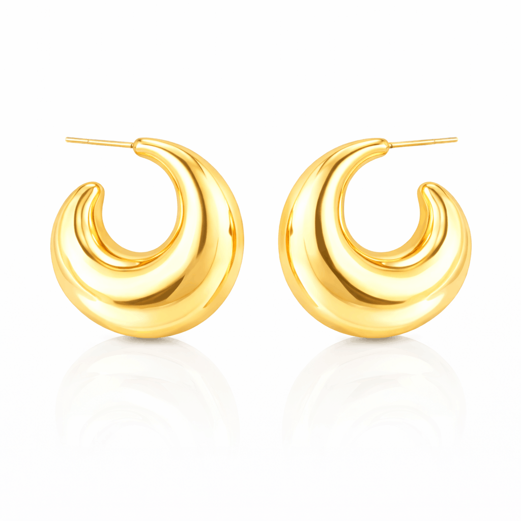 KYLIE HOOPS-GOLD