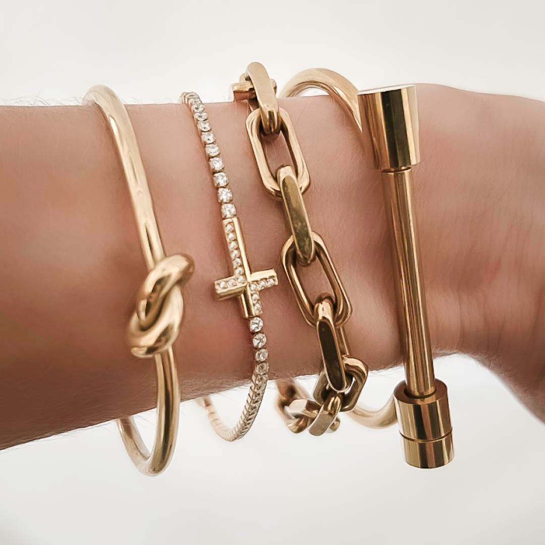 DAMON BRACELET GOLD