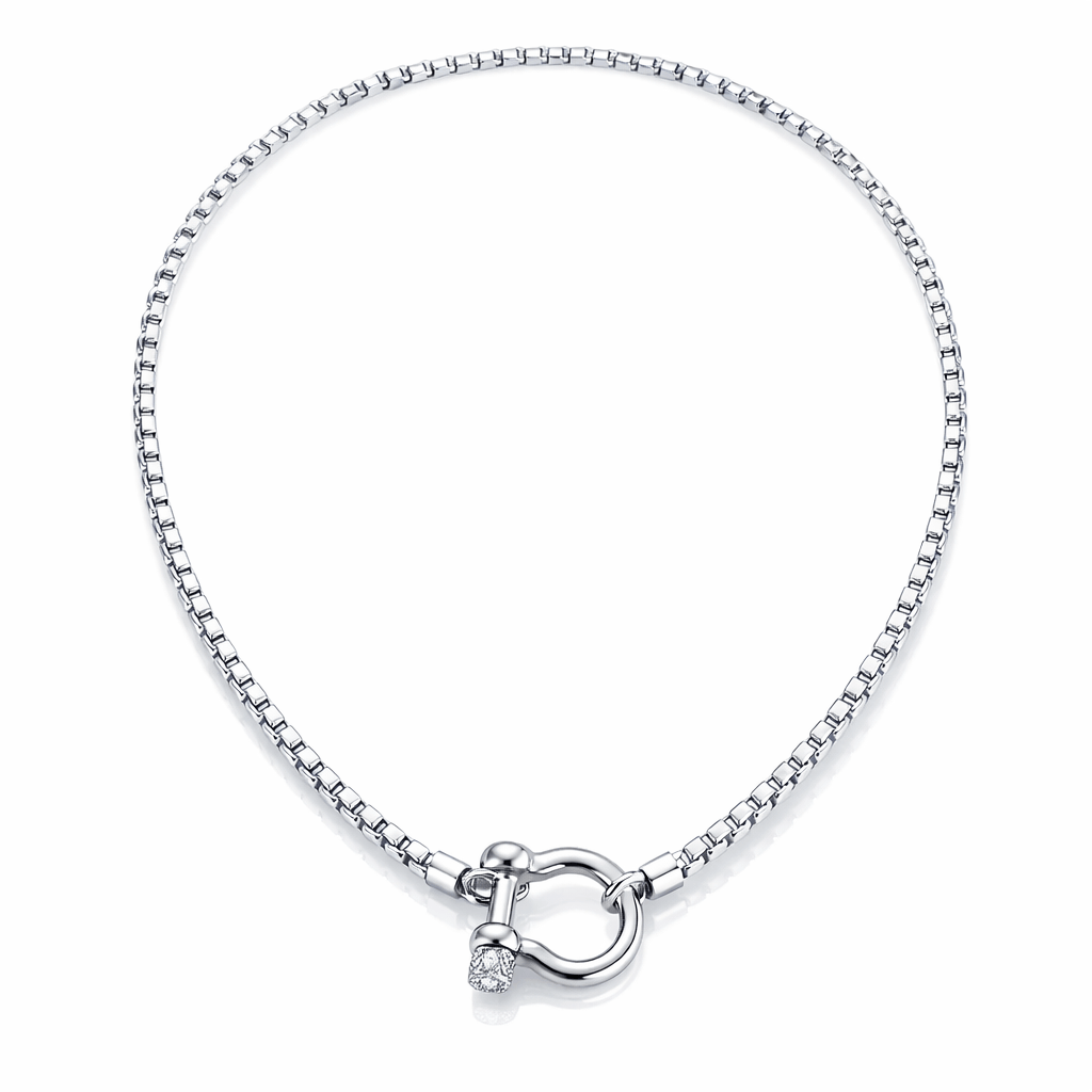 GWEN NECKLACE SILVER